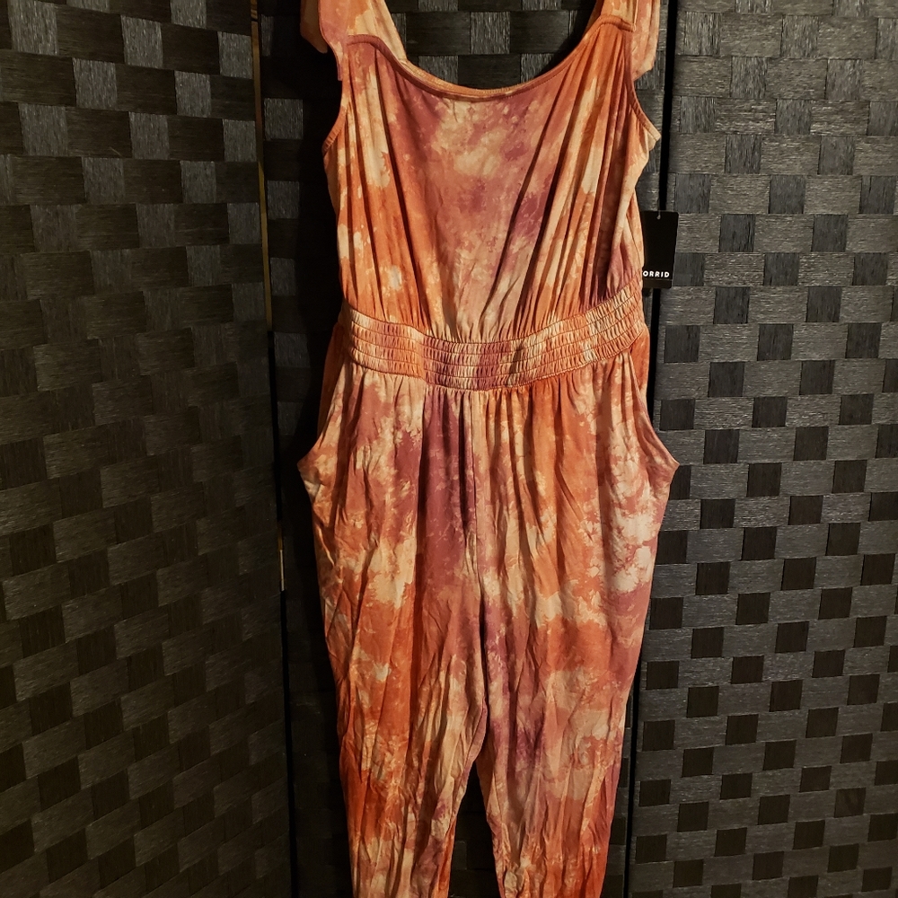 Tye-dye jumpsuit